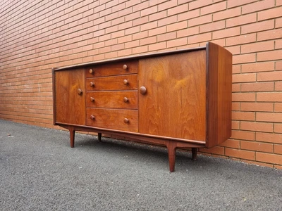 £395 • Buy A. Younger Sideboard TV Unit Teak Vintage Mid-Century Retro MCM Storage Cabinet