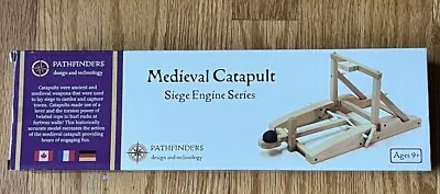 Pathfinders Medieval Catapult Working Wooden Kit Authentic • $9.99