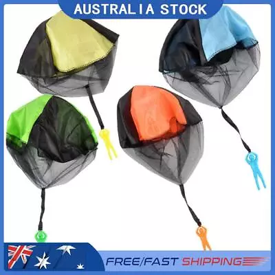 Hand Throwing Kids Mini Play Parachute Toy Man Model Outdoor Sports Toys • $9.39