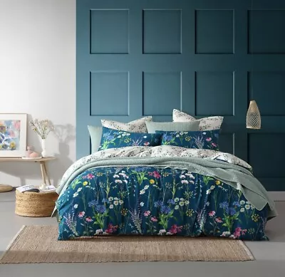 Logan & Mason Floriana Quilt Cover Set Teal • $111.97