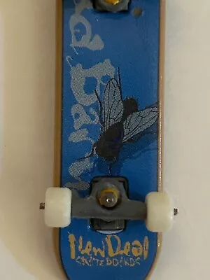 Vintage Rare Tech Deck Mini 57mm Fingerboard Skateboard New Deal Chad Bartie  • $22