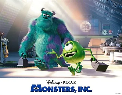 Monsters Inc Movie Poster Print #1 - 11 X 14 Inches • $13.96