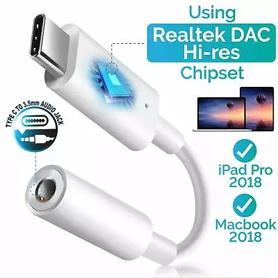 $3.28 • Buy USB Type C To 3.5mm Aux Audio Charging Cable Adapter Headphone Jack S10 S10+ S9 