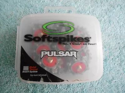 Soft Spikes Pulsar Golf Cleats Small Metal Thread Classic 22 Cleats. • $9.95