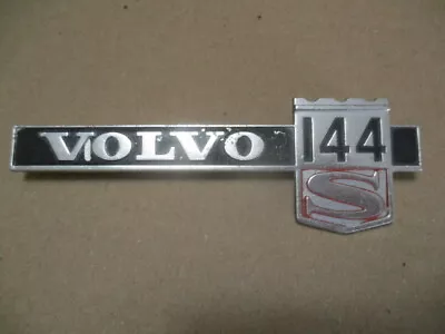 Volvo 144S   2 Pin Pushon Emblem. No P/n/   5 & 5/8 Inch Long No I.d. # • $12.50