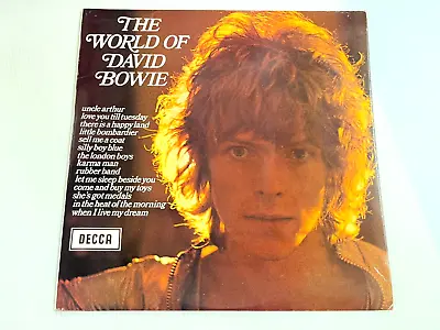 World Of DAVID BOWIE STEREO LP 1970 Decca SPA.58 FIRST UK PRESSING 1967 DERAM RE • $19.99