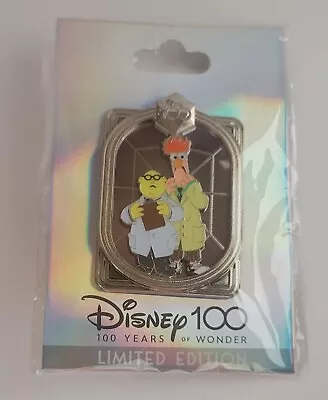 DEC 100 Years Of Wonder Bunsen And Beaker Muppets Disney Pin LE400 • $44