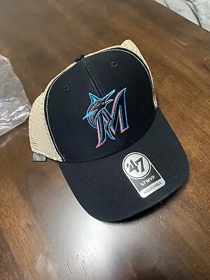 Miami Marlins MLB 47 SnapBack Hat Flagship Mesh Brand New • $20