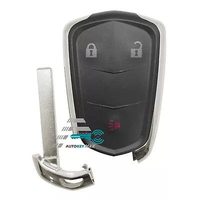 Replace For 2015 2016 Cadillac SRX Remote Key Shell Case Fob 3 Button HYQ2AB  • $13.58