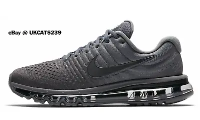 Nike Air Max 2017 Shoes Cool Grey Anthracite 849559-008 Men's Size 8 NEW • $104.40