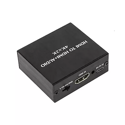 4K X 2K HDMI To 3.5MM Audio Converter SPDIF Optical Stereo Out Splitter Adapter • $27.57