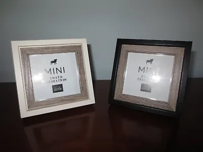 Pair Studio Decor MINI Easel PICTURE FRAMES - 4  X 4  W/2.5  X 2.75  Opening • $8