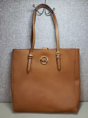 Michael Kors Brown Leather Tote Bag • $20.99
