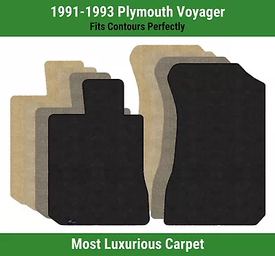 Lloyd Luxe Front Row Carpet Mats For 1991-1993 Plymouth Voyager  • $173.99