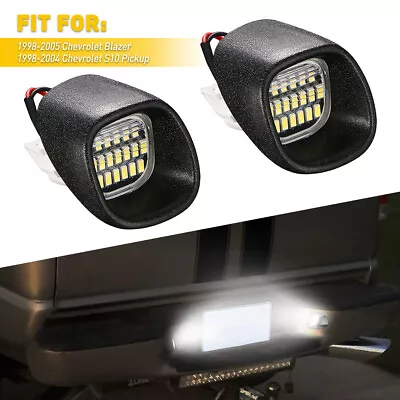 AUXITO 18LED License Plate Light Tag Lamp For 98-05 Chevy Blazer S10 GMC Sonoma • $14.98