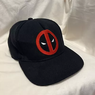 Marvel Deadpool Snapback Baseball Hat Cap Excellent Condition! • $8.50