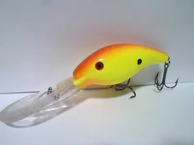 Vintage Mann's 30+ Big Deep Hog Lure - * Double Stamped Crankbait * • $3.90