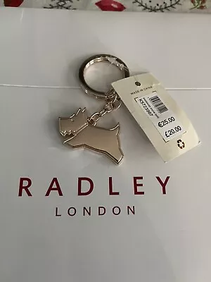 £14.99 • Buy Brand New Radley Show Dog Enamel Keyring-RoseGold - New With Tags RRP £20