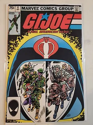 G.I.Joe #6 1982 MARVEL COMIC BOOK 7.0-7.5 AVG 2nd PRINT V25-62 • $7.99