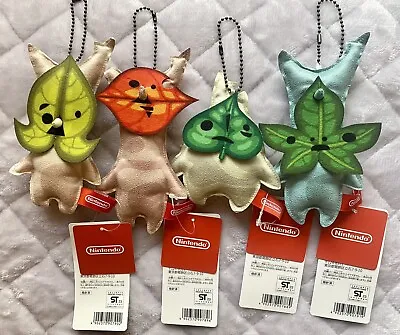 The Legend Of Zelda Korok Mascot Keychain Complete Set Of 4 Types Nintendo Tokyo • $49.50