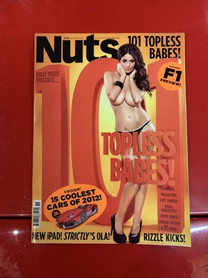 £12.95 • Buy ‘Nuts’ Mag 16-22 Mar 2012. ‘101 TOPLESS BABES’ LUCY PINDER, HOLLY PEERS, MEGAN F