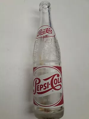 Pepsi Cola 10 OZ ACL Painted Label Bottle Red Ring New York • $4.75