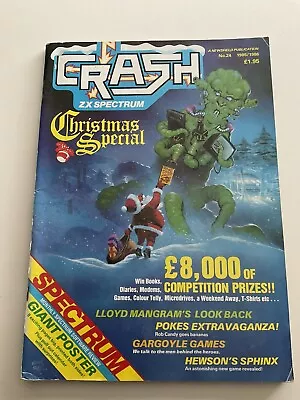 CRASH Magazine ZX Spectrum - No 24 CHRISTMAS SPECIAL 1985 • £15