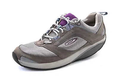 MBT Chakula Sneakers Shoes Suede Fabric Lace Up Womens Eur 41 Us 10-10.5 • $39.99