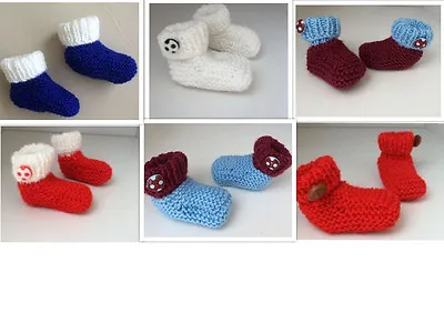 Baby Football Booties Many Sizes And Team Colours Man Utd Arsenal Villa And More • £4.10