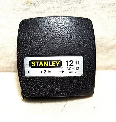 Vintage Stanley 12 Foot Tape Measure 30-112 A012 • $14.99