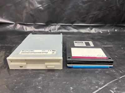 $9.99 • Buy Vintage MITSUMI D359M3 1.44MB 3.5  INTERNAL FLOPPY DISK DRIVE IDE Bundle (s2b9)