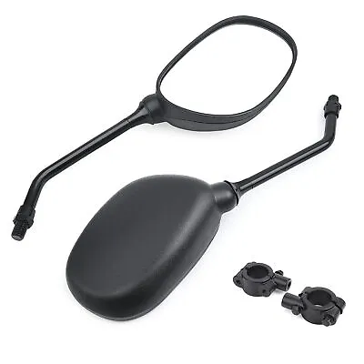 Universal 8mm 10mm Bolt 7/8 Inch Handle Bar Mount Motorcycle Rear View Mirror • $14.39