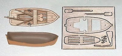 Mantua Plastic And Wood Lifeboat Kit Length 65mm • £9.49