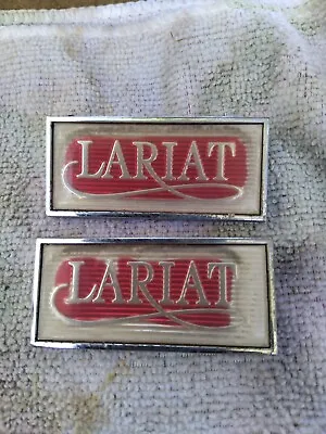 $20 • Buy 80-86 Ford Truck Lariat Emblem Badges