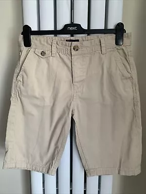 KANGOL - Boys Beige Chino Shorts - Size 13 Years • £4.75