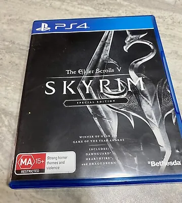 The Elder Scrolls V Skyrim Special Edition PS4  Playstation 4 Free Postage • $19.99