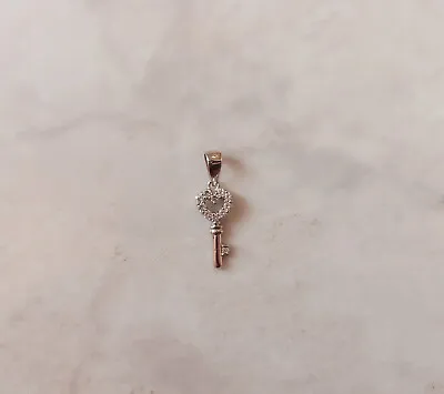 Pandora Small Key Necklace Pendant 925 No Box • $36