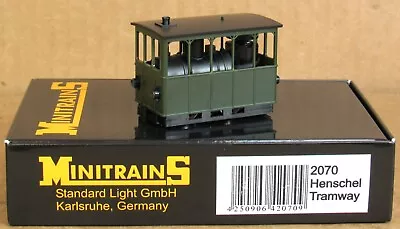 Minitrains 2070 Henshel Tramway Boxcab Steam Engine HOn30 (HOe) LNIB • $299.99