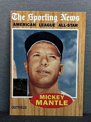 1996 Topps Commemorative Mickey Mantle Reprint #35 Sporting News 1962 All-Star • $3.99