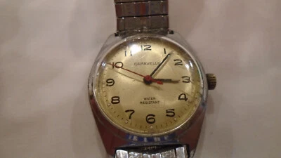 $3.99 • Buy Vintage Caravelle Japan 11DP Mens 7 Jewel Watch Runs
