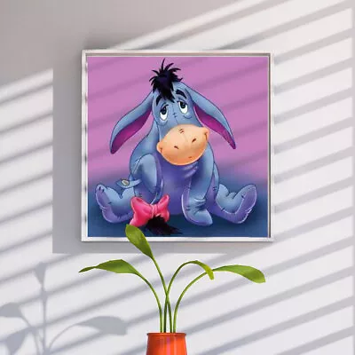 Eeyore DIY Diamond Painting Kits Full Round Drill Home Wall Decor Art Craft #F • £8.75