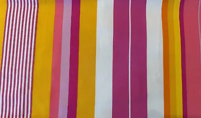 Colorful Stripes Different Sizes Michael Miller Fabrics  OOP BTFQ • $4