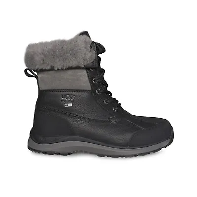 Ugg Adirondack Iii Black Waterproof Sheepskin Women's Boots Size Us 8/uk 6 New • $136.49