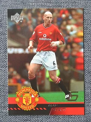 UPPER DECK MANCHESTER UNITED 2001; JAAP STAM - No 06 • £1