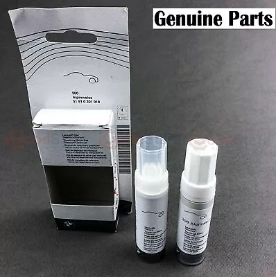 $59.18 • Buy GENUINE BMW Touch Up Paint Stick Set 300 Alpine White