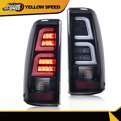 LED TUBE Tail Lights Fit For 99-2006 Chevy Silverado GMC Sierra Rear Brake Lamps • $79.80