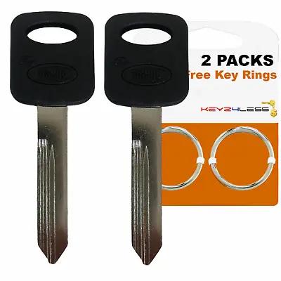 2 None Transponder Ignition Blank Key H75 For Ford F150 F250 F350 & F450 • $9.95