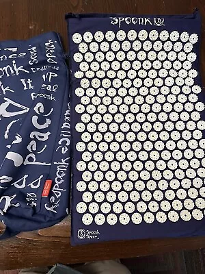 Spoonk Space Acupressure Massage Mat Relieves Back Pain Tension Pain Relief Read • $12