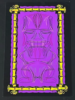 Mike Martin Neon Tiki Quality Screen Print Poster Ghost Version Limited Edition • $150