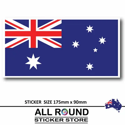Australian Flag Car Sticker Bumper Sticker Window Sticker 4x4  • $5.95